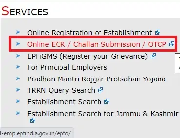 ‘Online ECR